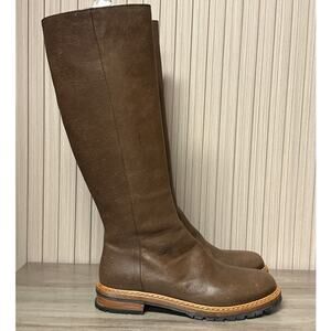 Maison Martin Margiela Knee-High Boots Brown Women’s Size EU 39.5 / US 6.5